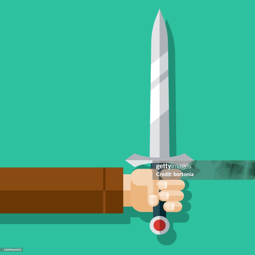 Hand Holding Sword