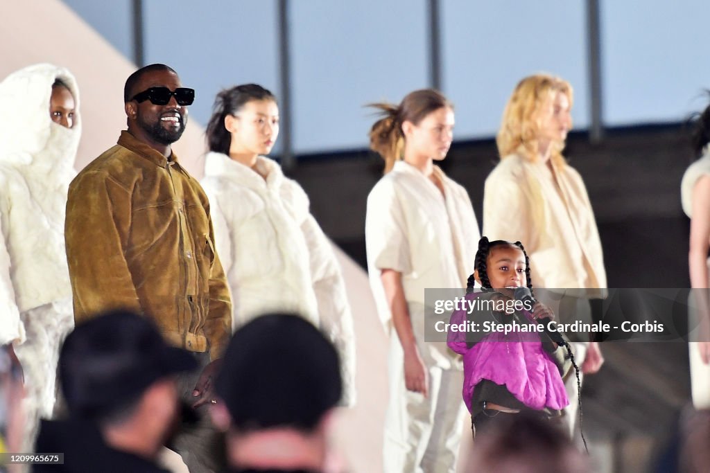 Outside View Of "Yeezy Season 8" Show - Paris Fashion Week Womenswear Fall/Winter 2020/2021