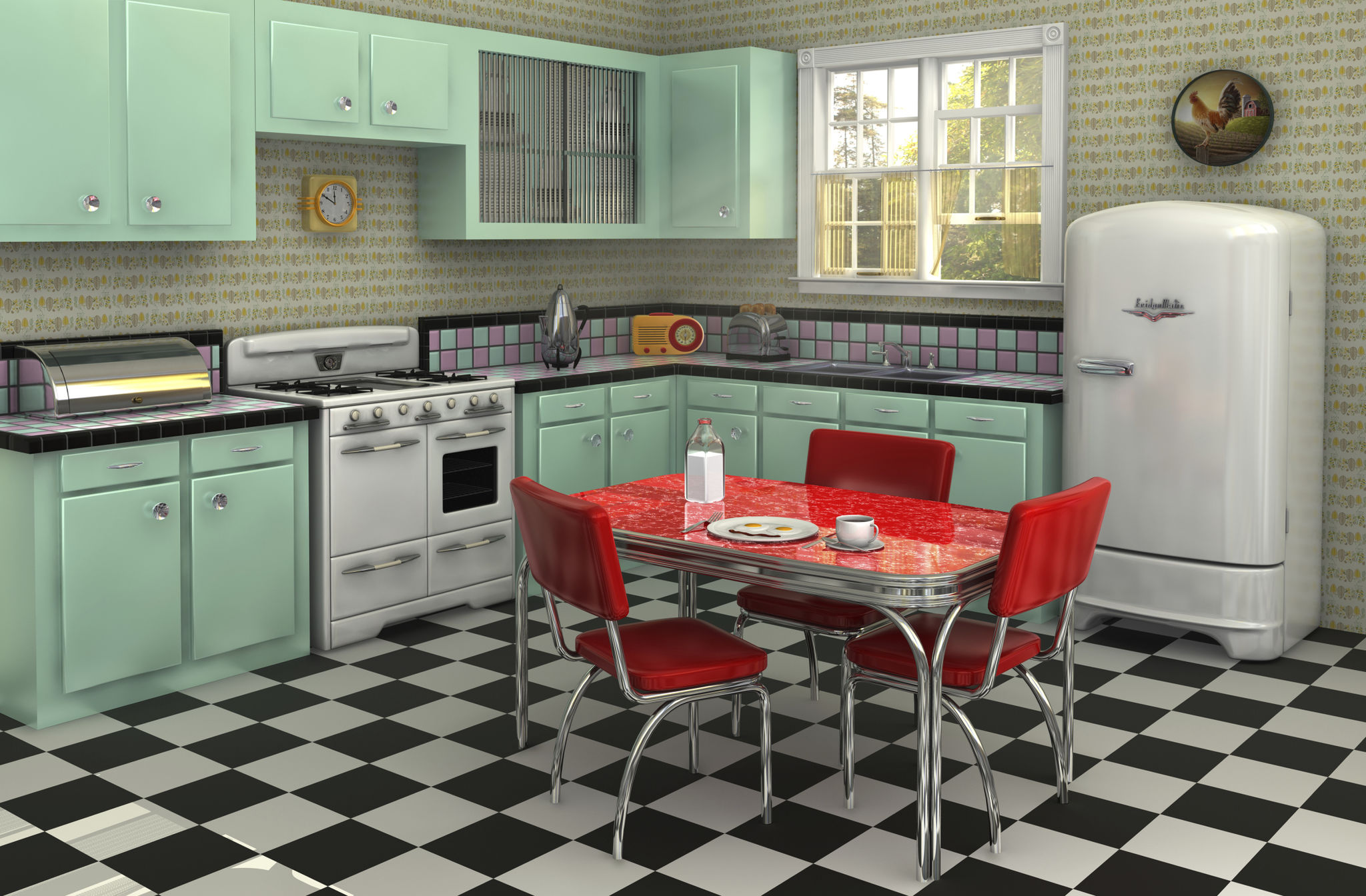 1950s kitchen