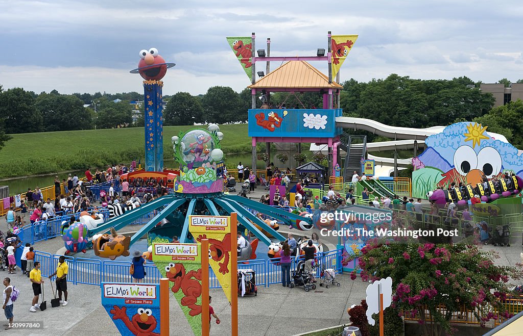 Behind the scenes at Sesame Place