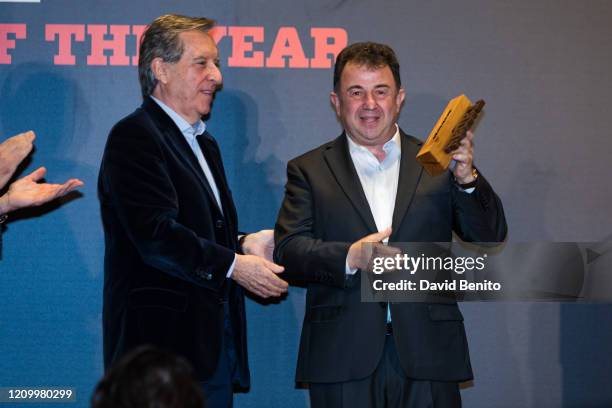 Martin Berasategui receives ‘Chef of The Year 2019' Award, awarded by Tapas magazine at NH Collection Casino de Madrid on March 2, 2020 in Madrid,...