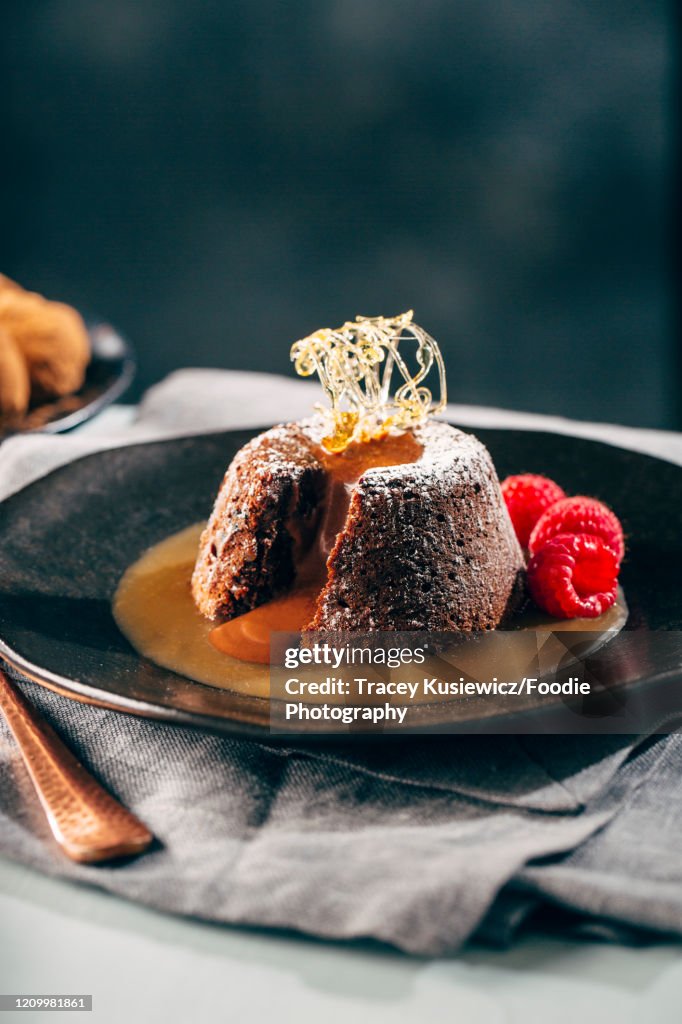 Chocolate molten lava cake