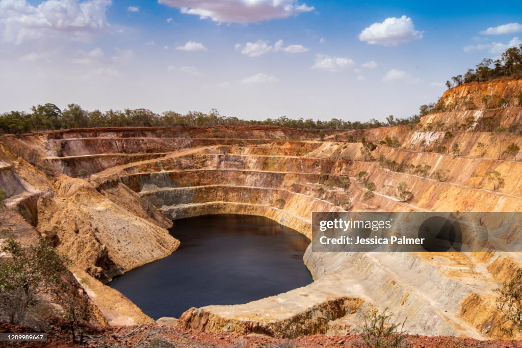 Open Cut Gold Mine - Peak Hill
