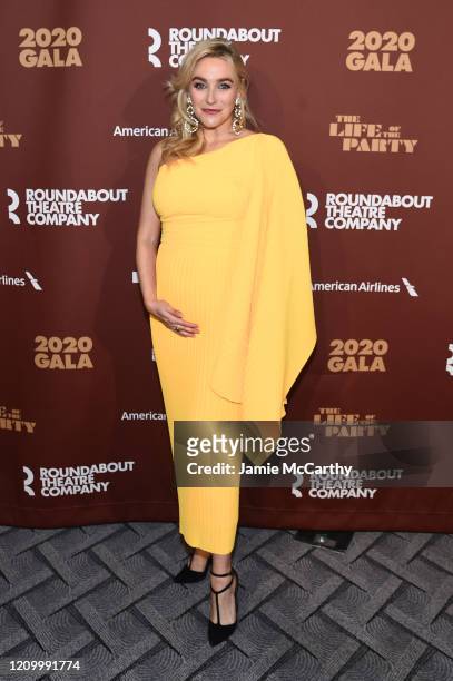 Betsy Wolfe attends the Roundabout Theater's 2020 Gala at The Ziegfeld Ballroom on March 02, 2020 in New York City.