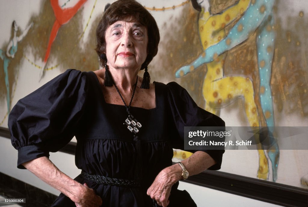 Page Ruth American ballerina and choreographer Ruth Page , 1982. News Photo ...