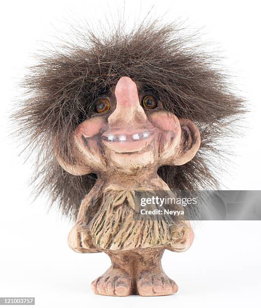 norueguesa troll figura - troll personagem fictício - fotografias e filmes do acervo