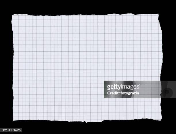 math paper - ripped lined paper stock pictures, royalty-free photos & images
