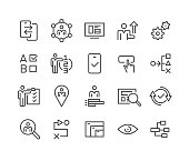 UI and UX Icons - Classic Line Series