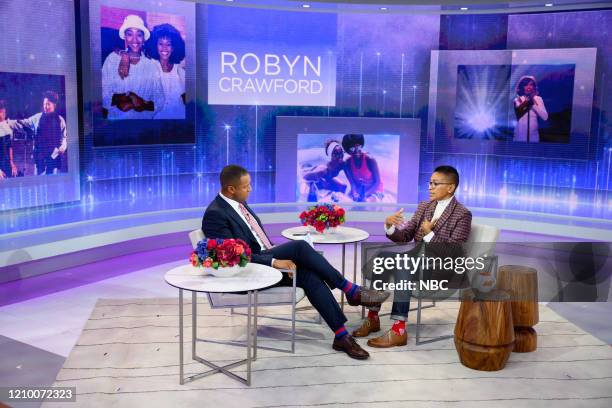 Craig Melvin and Robyn Crawford on Monday, November 11, 2019 --