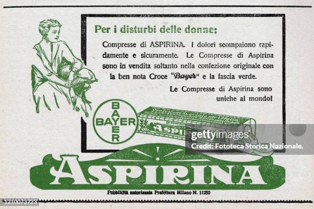 Aspirin, commercial brand attributed by Bayer to acetylsalicylic acid, a pharmaceutical product with multiple indications, including the treatment of...