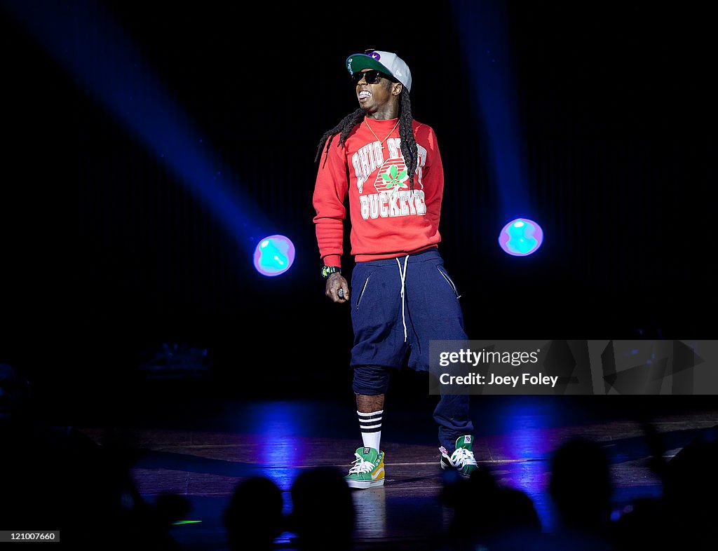 Lil Wayne With Rick Ross In Concert