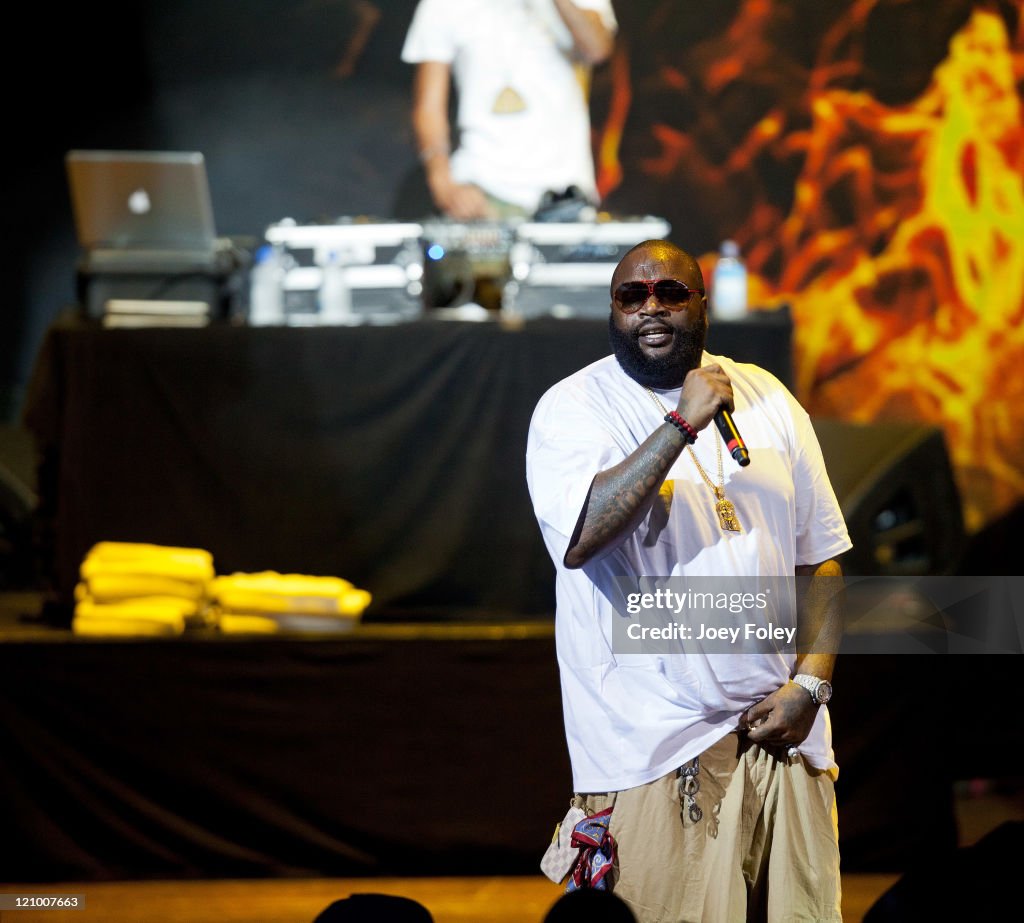 Lil Wayne With Rick Ross In Concert