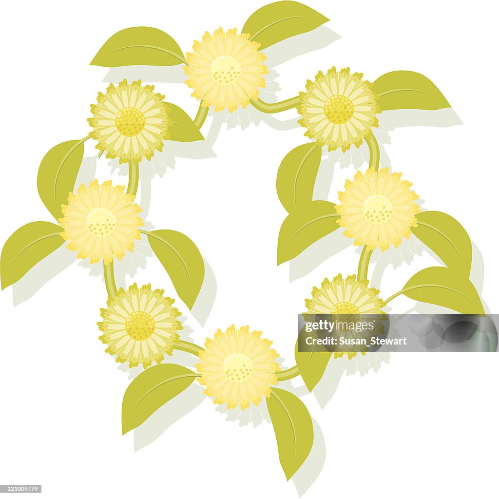 Daisy Chain Animation Daisy Chain High-Res Vector Graphic - Getty Images