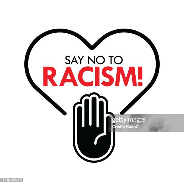 No Racism Drawing Example Racial Discrimination Drawing Photos and Premium High Res Pictures ...