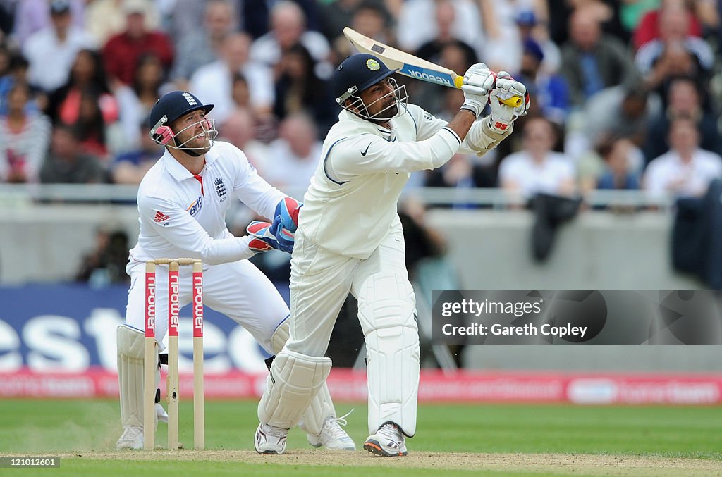 England v India: 3rd npower Test - Day Four