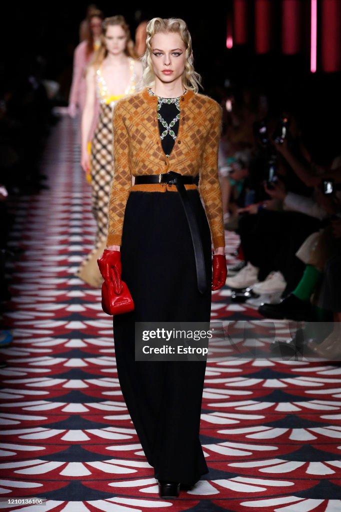 Miu Miu : Runway - Paris Fashion Week Womenswear Fall/Winter 2020/2021
