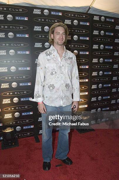 Bronson Arroyo during '33 Club Party' Hosted by David Wright and Presented by MLB.com at Heinz Field in Pittsburgh, Pennsylvania, United States.