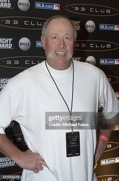 Goose Gossage, former Pirate during '33 Club Party' Hosted by David Wright and Presented by MLB.com at Heinz Field in Pittsburgh, Pennsylvania,...