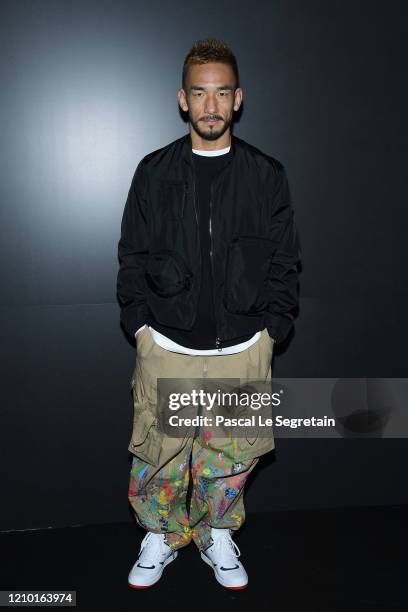 Hidetoshi Nakata attends the Louis Vuitton show as part of the Paris Fashion Week Womenswear Fall/Winter 2020/2021 on March 03, 2020 in Paris, France.