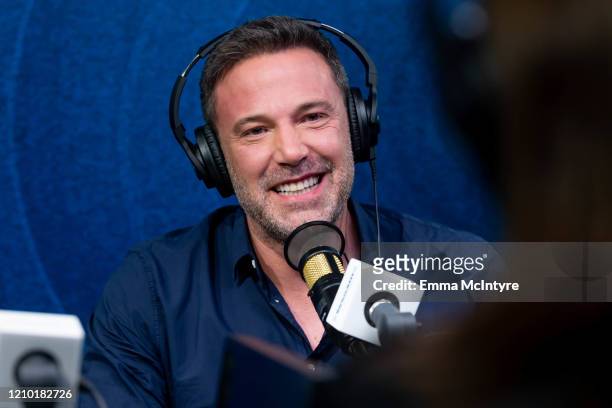 Ben Affleck visits the Jess Cagle Show at the SiriusXM Hollywood Studios on March 03, 2020 in Los Angeles, California.