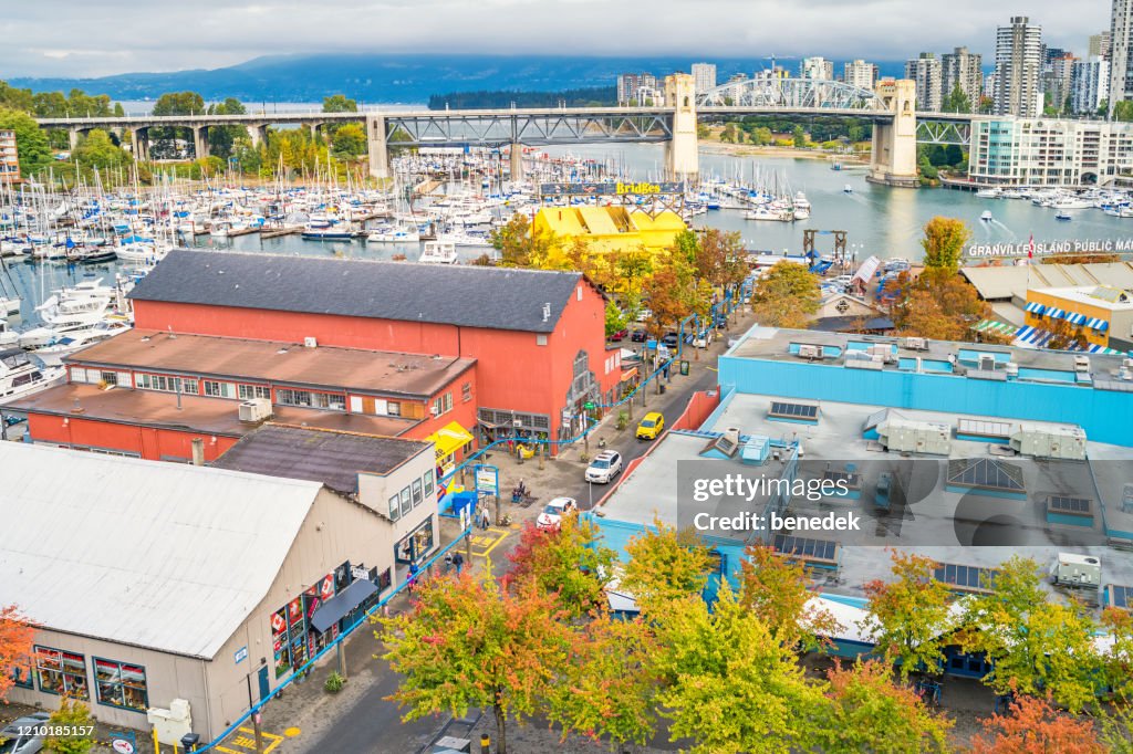 Granville Island in Vancouver Canada