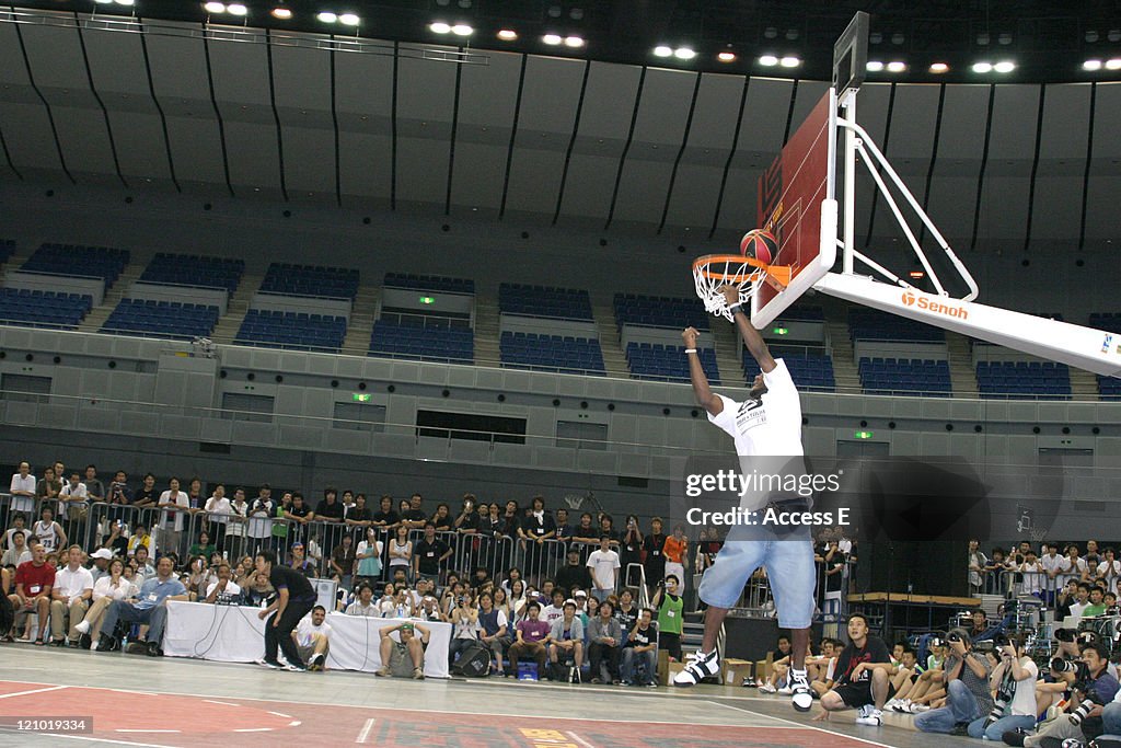 LeBron James Asia Tour Summer 2005 in Japan - Nike Summer Challenge 2005 - August 2, 2005