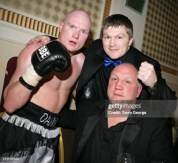 Ricky Hatton and Guests during Ricky Hatton at the Queens Hotel - March 20, 2006 at Queens Hotel in Leeds, Great Britain.