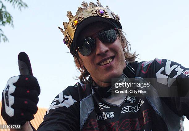 British Steve Peat, male winner during the 2007 Lisboa Downtown in the historic neighborhood of Alfama, in Lisbon on May 19, 2007.