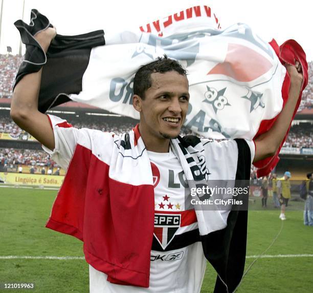 Souza of the new Brazilian champions FC Sao Paulo.