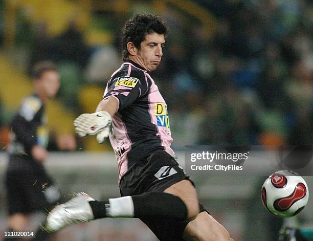 Pedro Roma during a Portuguese Cup quarterfinal match between Sporting Lisbon and Academica in Lisbon, Portugal on February 28, 2007.