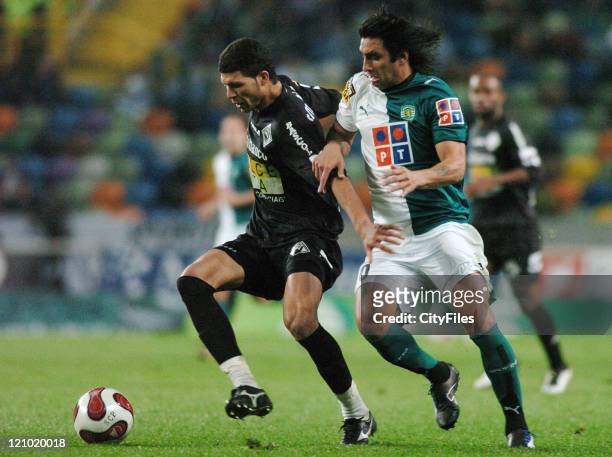 Carlos Bueno during a Portuguese Cup quarterfinal match between Sporting Lisbon and Academica in Lisbon, Portugal on February 28, 2007.
