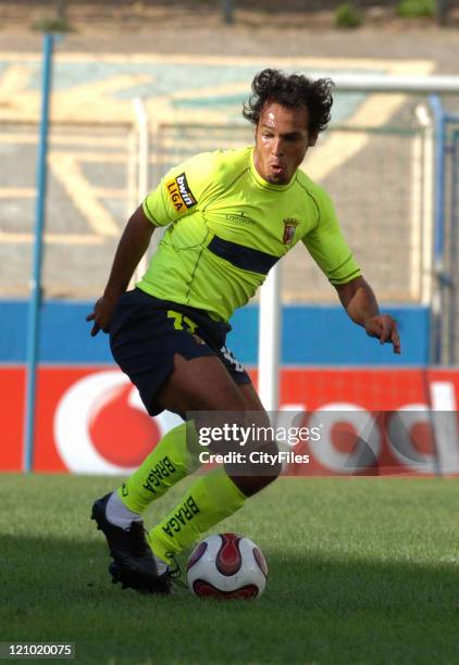 Ze Carlos during a portuguese league match between Estrela da Amadora and Sporting Braga