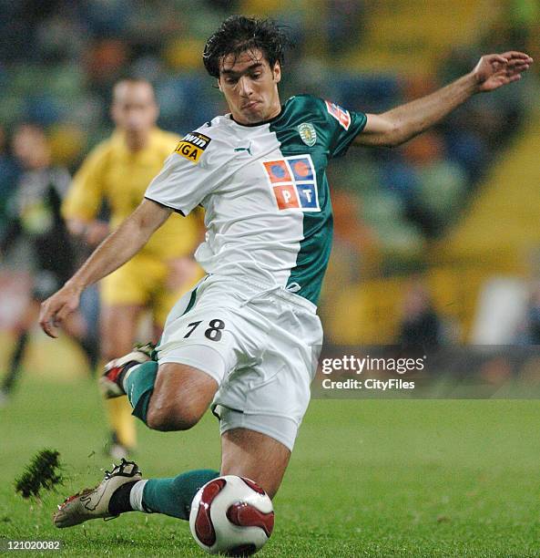 Abel during a Portuguese Cup quarterfinal match between Sporting Lisbon and Academica in Lisbon, Portugal on February 28, 2007.