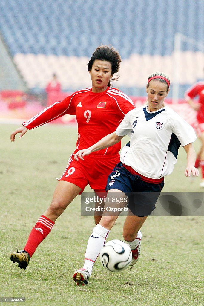 Four-Nation Women's Championship 2007 - China vs United States - January 30, 2007