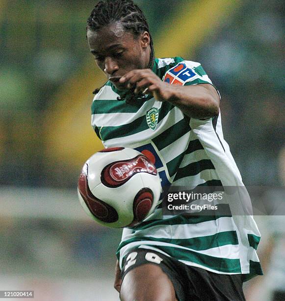 Yannick during a match between Sporting and Desportivo das Aves in Lisbon, Portugal on February 23, 2007.