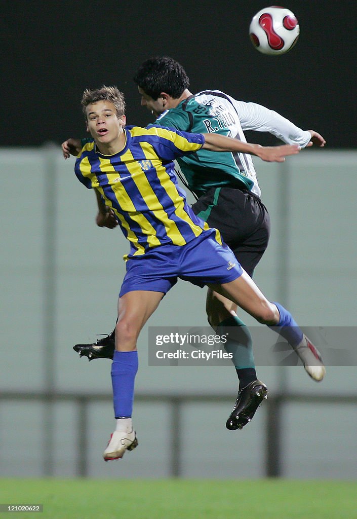 Portuguese Cup - Fourth Round - Sporting Lisbon vs União da Madeira - December 21, 2006