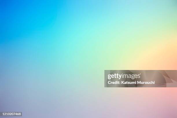 abstract defocus gradient color background - multi colored ストックフォトと画像