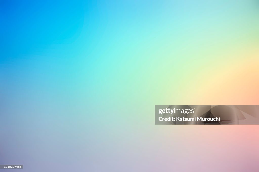 Abstract defocus gradient color background