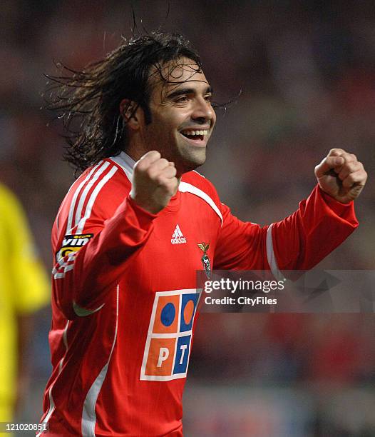 Miccoli during a Portugese league match at Stadium of Light in Lisbon, Portugal on February 26, 2007.