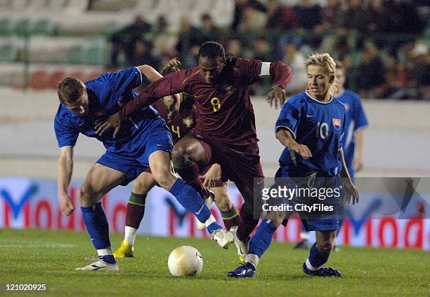 Manuel Fernandes during Portugal vs Slovakia friendly match in Lisbon, Portugal on March 23, 2007