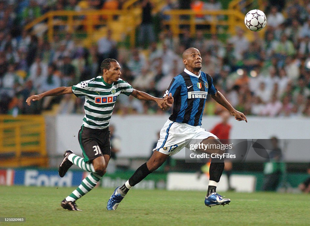 UEFA Champions League - Group B - Sporting vs FC Internazionale Milano - September 12, 2006