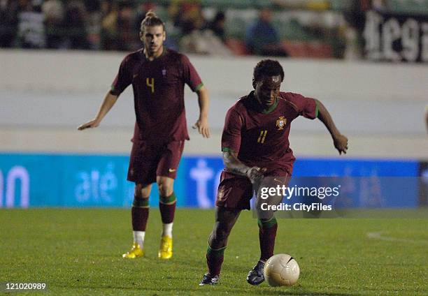 Ivanildo during Portugal vs Slovakia friendly match in Lisbon, Portugal on March 23, 2007.