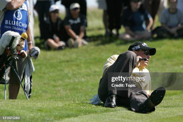 Kurt Barnes during the Bluechip New Zealand Open, final round at Gulf Harbour in Auckland, New Zealand on December 3, 2006.