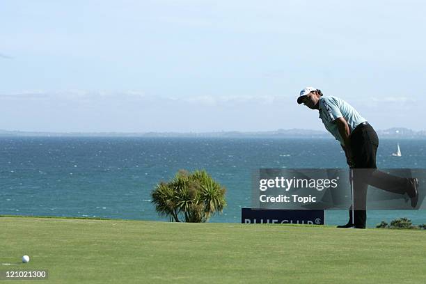 Michael Campbell during the Bluechip New Zealand Open, final round at Gulf Harbour in Auckland, New Zealand on December 3, 2006.