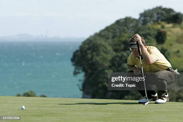 Carl Suneson during the Bluechip New Zealand Open, final round at Gulf Harbour in Auckland, New Zealand on December 3, 2006.