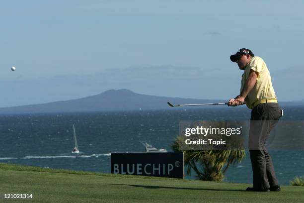 Kurt Barnes during the Bluechip New Zealand Open, final round at Gulf Harbour in Auckland, New Zealand on December 3, 2006.