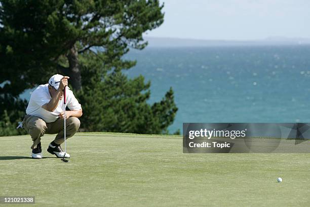 Peter O'Malley during the Bluechip New Zealand Open, final round at Gulf Harbour in Auckland, New Zealand on December 3, 2006.