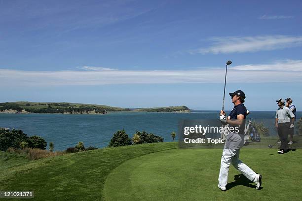 Wade Ormsby during the Bluechip New Zealand Open, final round at Gulf Harbour in Auckland, New Zealand on December 3, 2006.