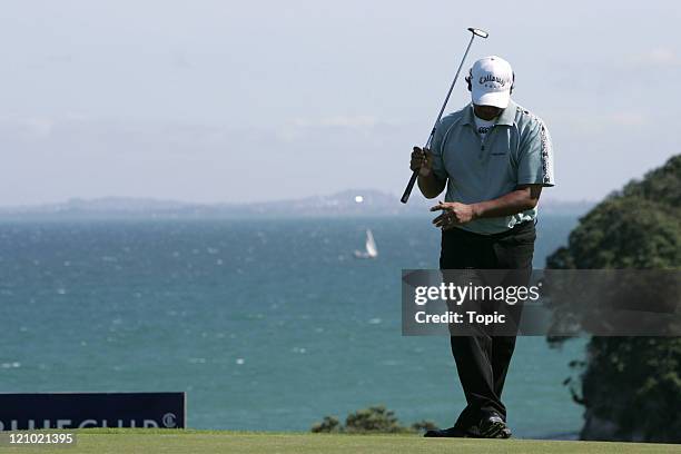 Michael Campbell during the Bluechip New Zealand Open, final round at Gulf Harbour in Auckland, New Zealand on December 3, 2006.