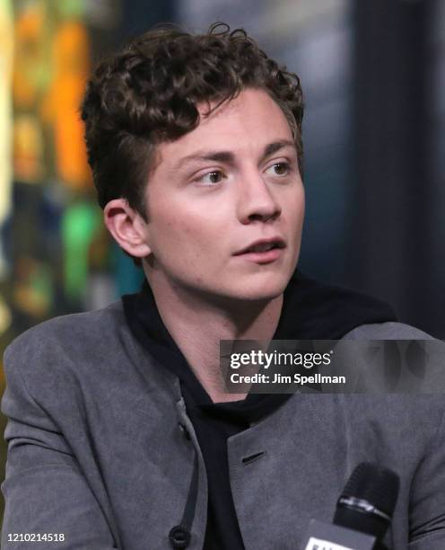 Actor Richard Ellis attends the Build Series to discuss "I Am Not Okay with This" at Build Studio on March 03, 2020 in New York City.